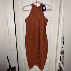 Kamila bandage midi dress (Fashion Nova)